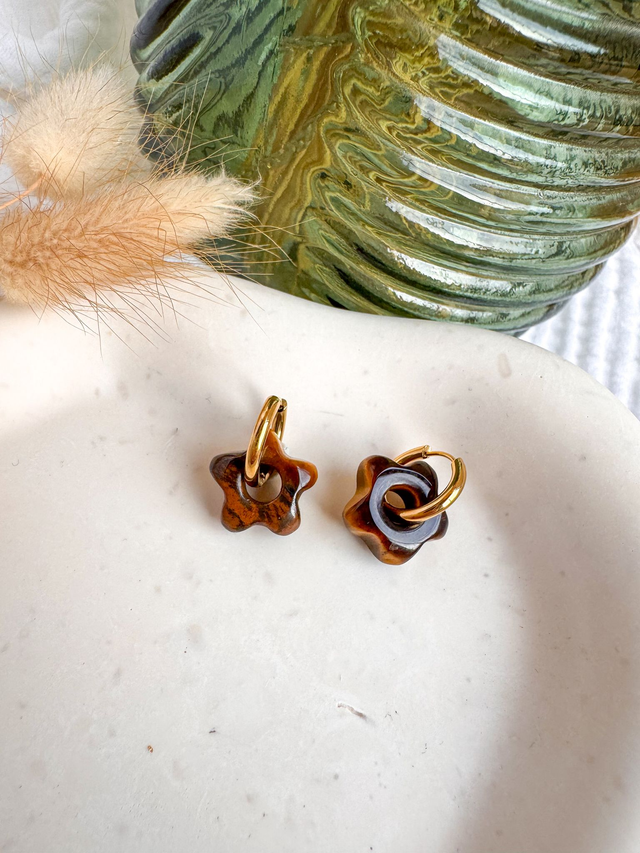 Créoles MINI FLOWER