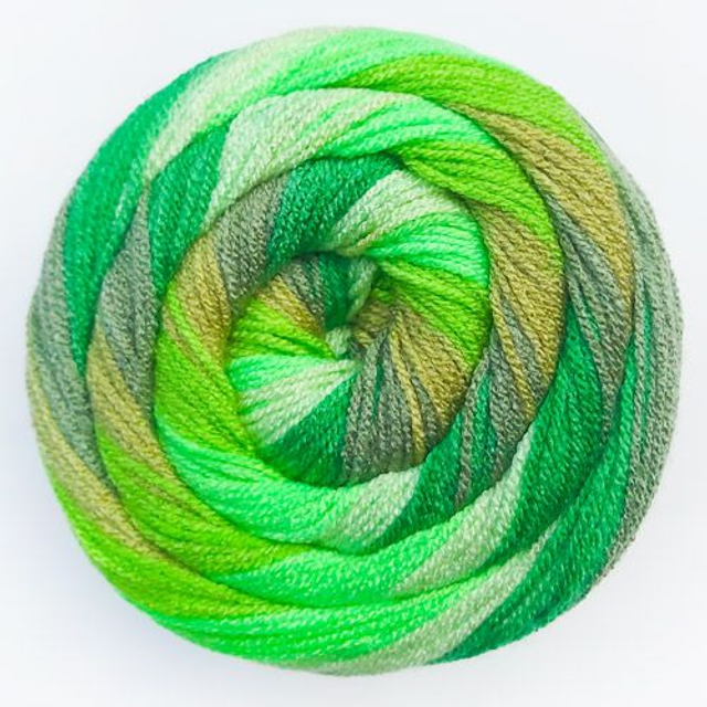 James C Brett Swurly Wurly DK SRL07 Spring Greens