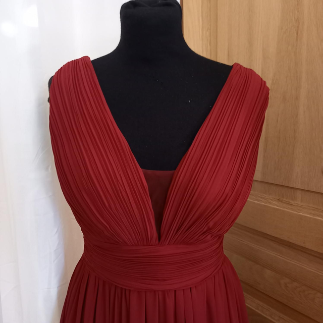 Robe De Soirée Longue Bordeaux 