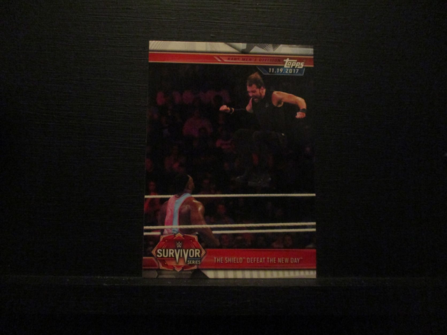 The Shield Defeats The New Day - Champions Original Trading Card #13