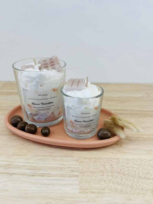 Bougie gourmande : Choco Noisettes