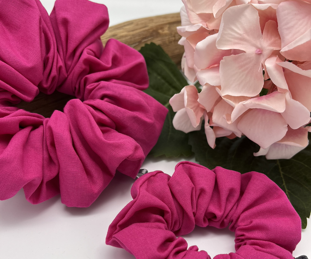 Scrunchie Haargummi pink