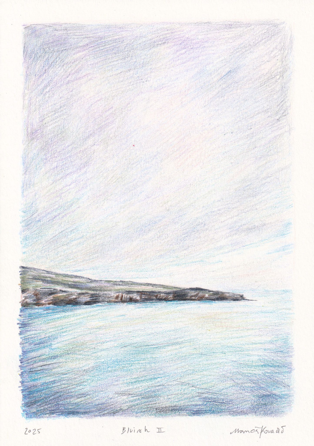 'Bluish II' Giclée Print