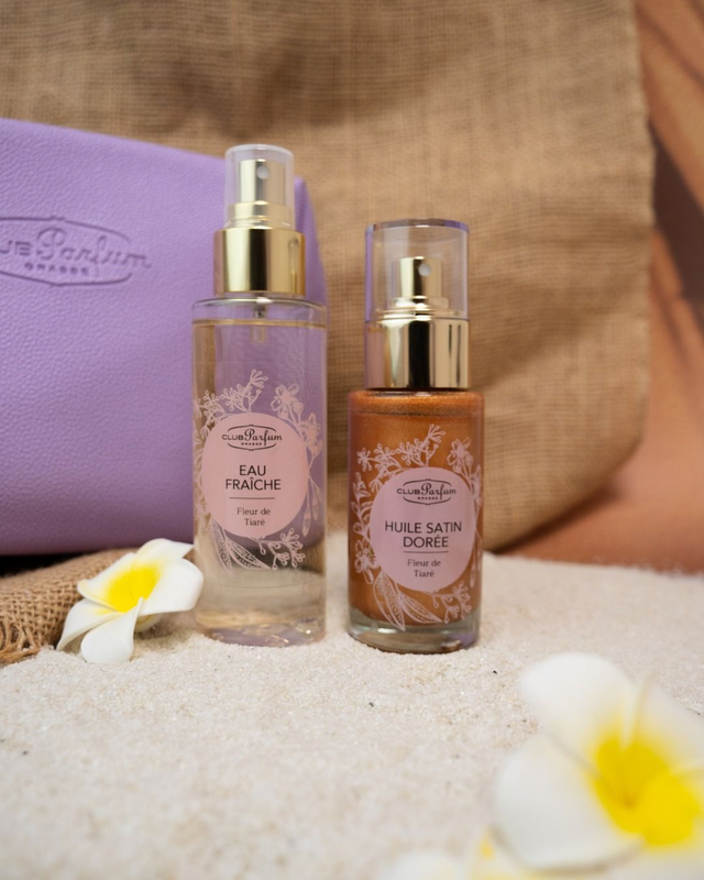 Huile satin dorée FLEUR DE TIARE 50 ml