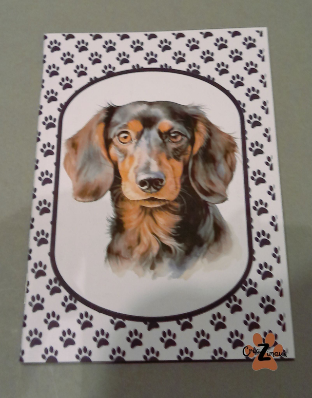 Carnet de note Teckel