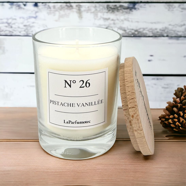Bougie Pistache Vanillée 140gr