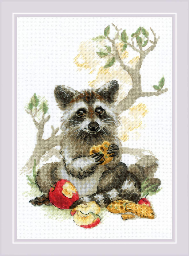 Cross Stitch Kit Riolis - Fluffy Sweet Tooth, R2033