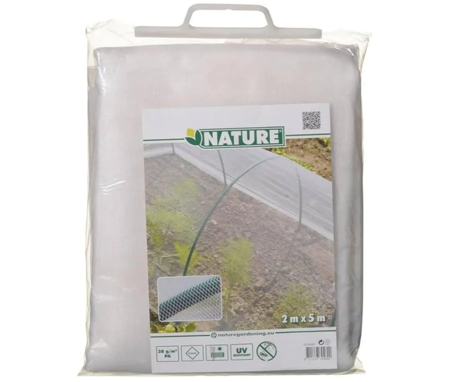 Nature Tunnel en Filet pour Jardin 2x5 m Protection pour Plantes Moustiquaire


