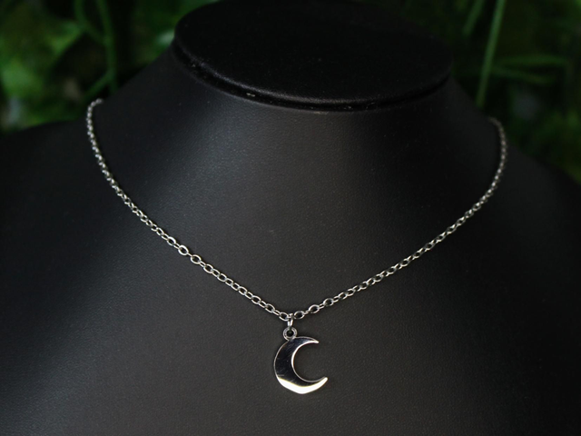 Mond Kette silber [K0030] 
