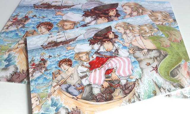 Original Art Print "Calm Ending"