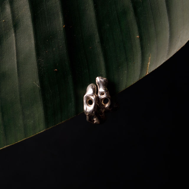 Liquid Metal Earrings