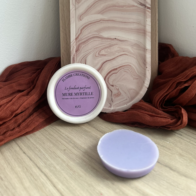 Fondant parfumé - mûre myrtille 