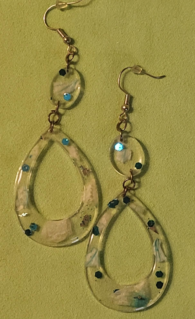 Boucles d'oreilles pendante 