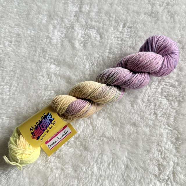 Aurora Borealis — micro-rayant BFL Sock 50g