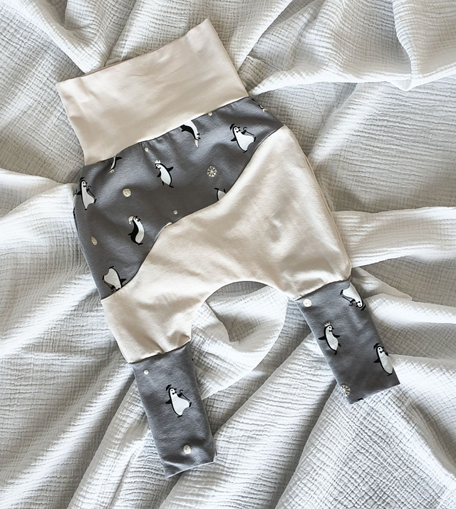 6 mois Sarouel Bébé Long Évolutif Jersey Coton 