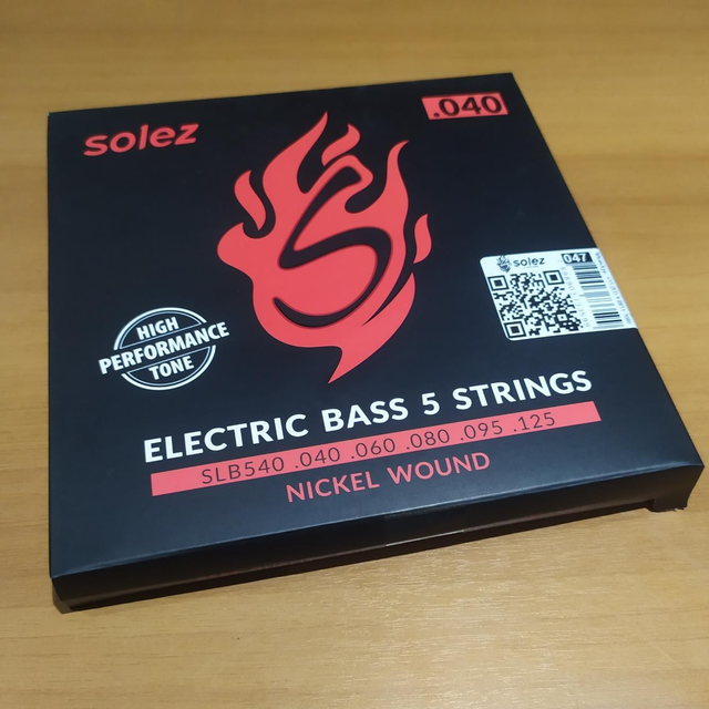 Encordoamento Baixo 5C 040 Solez