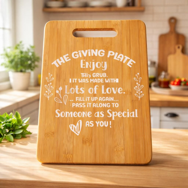 Large Bamboo Cheese board