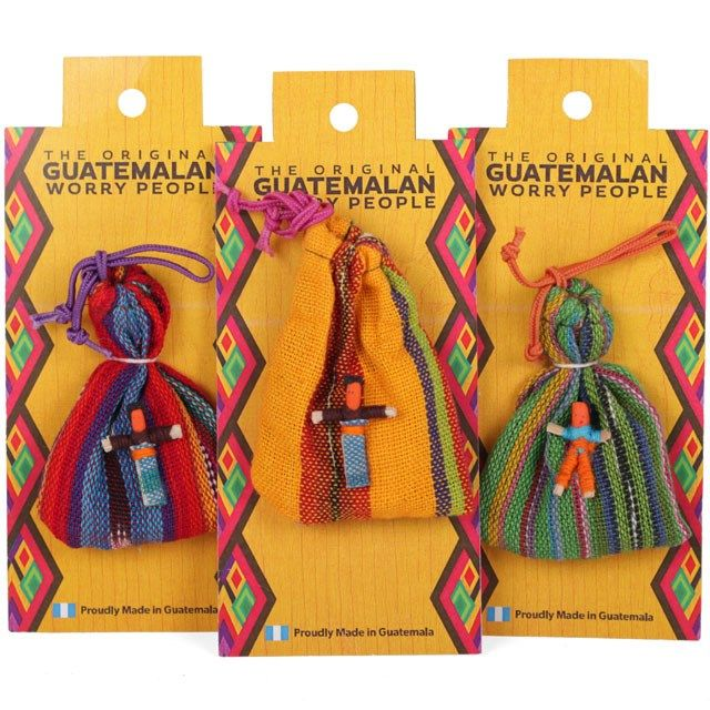 Hand Made Guatemalan Worry Dolls