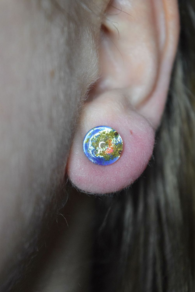 PUCES VOIE LACTÉE MONTURE INOX GRIS (P6)