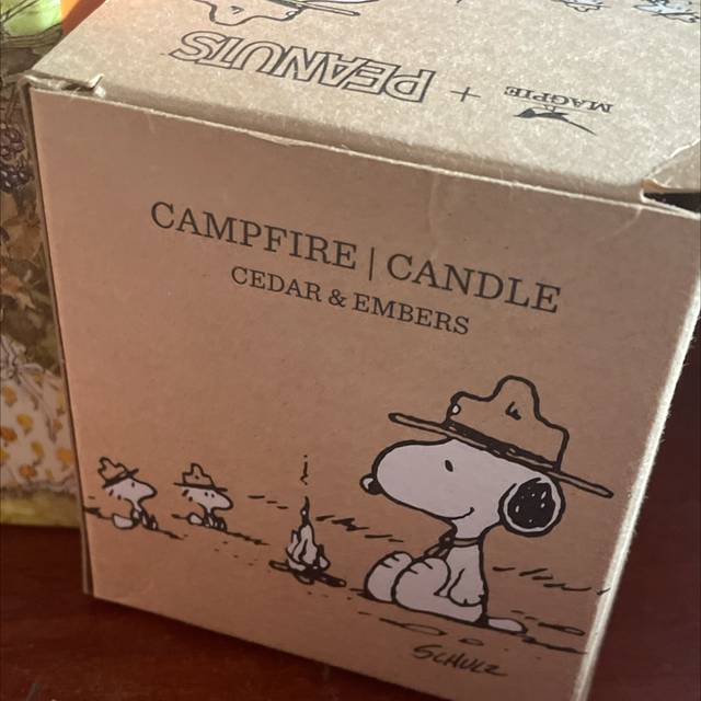Snoopy Candle