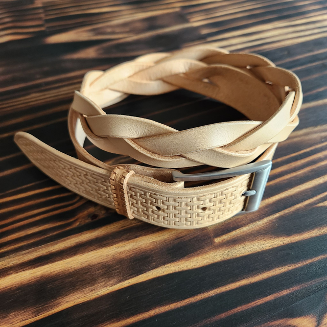 Ceinture tressée