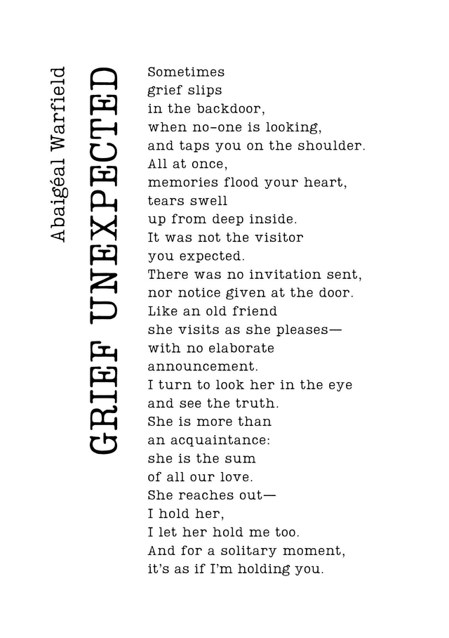 Grief Unexpected Print