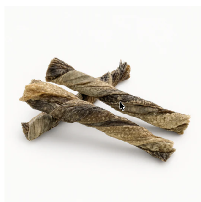Peaux cabillaud torsades 100g