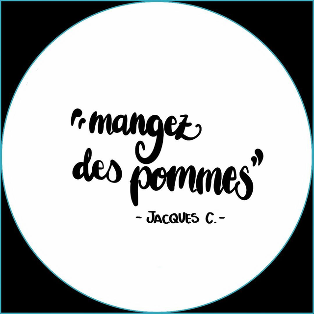 Mangez des pommes