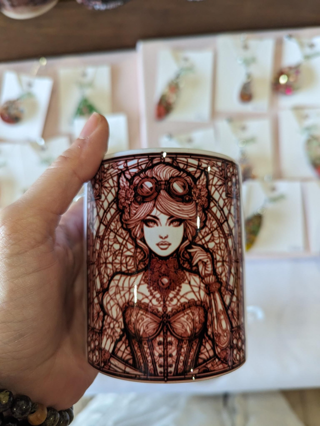 M043 Dark steampunk Mug