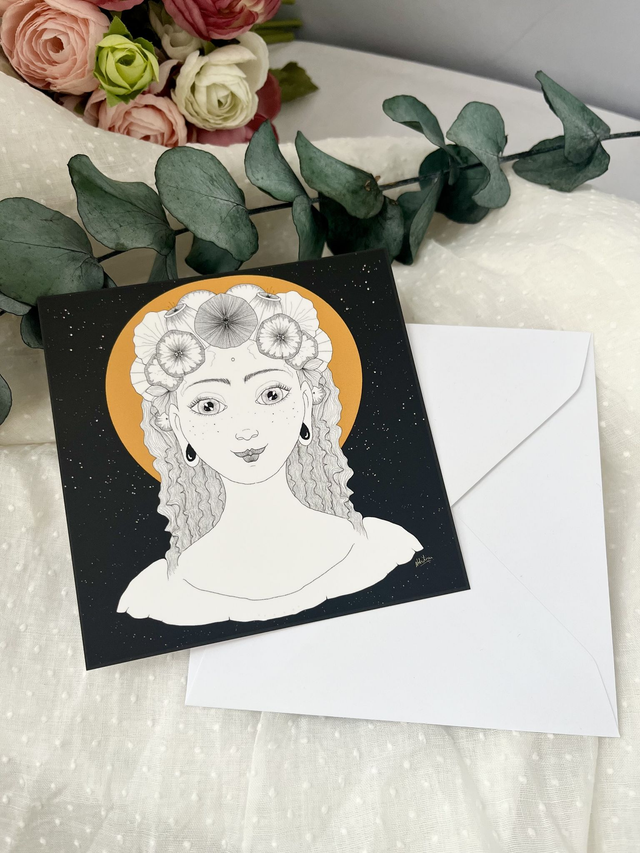 Carte postale carrée 