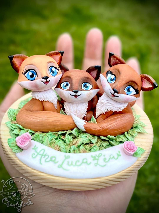 Anniversaire famille renard