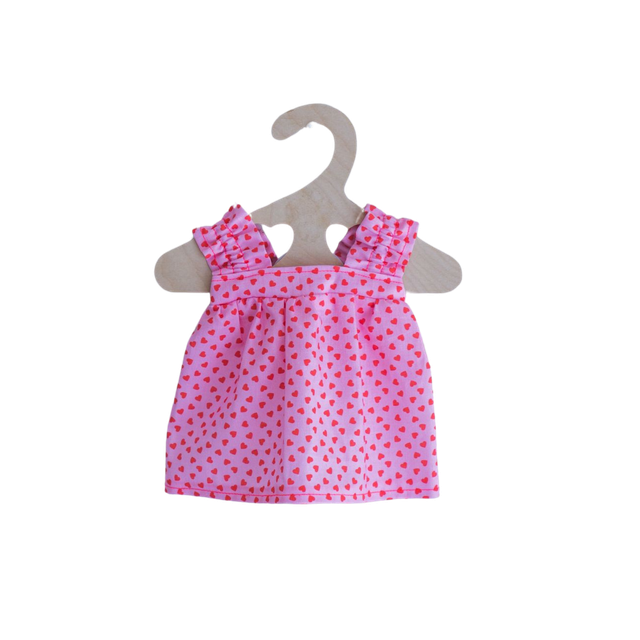 Robe coeurs rose