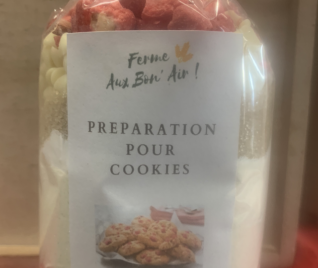 Cookies blanc/praline