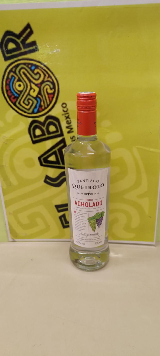 Pisco Santiago Queirolo Acholado 7 dl