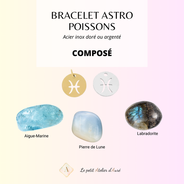 Poissons - Bracelet Astro Composé