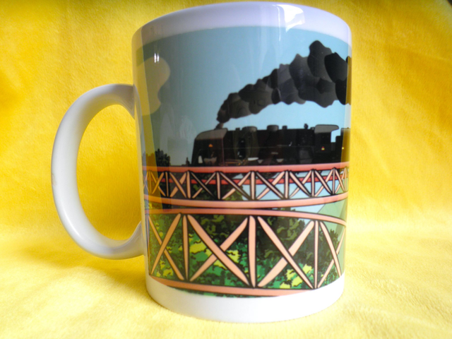 Mug 141R sur le viaduc
