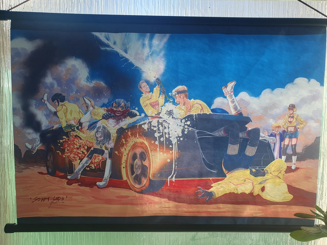 Soapy Cids Wall Scroll 