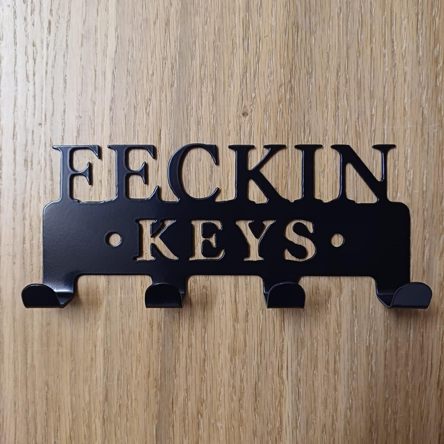 Feckin Keys Key Hook