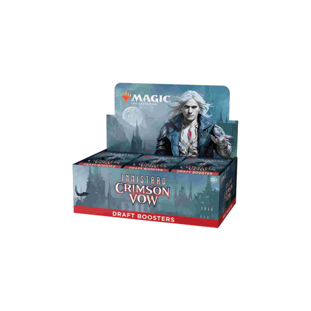 Booster Box Draft Innistrad Crimson vow Display English - MTG 