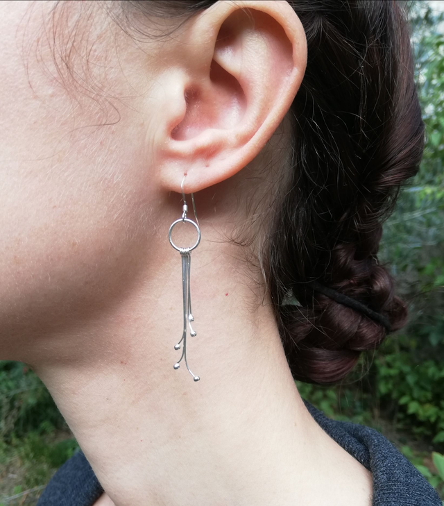 Boucles d'oreille Rosée du matin