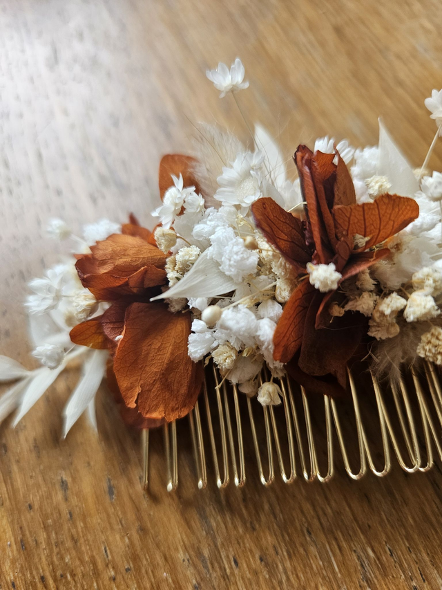 Peigne Floral 