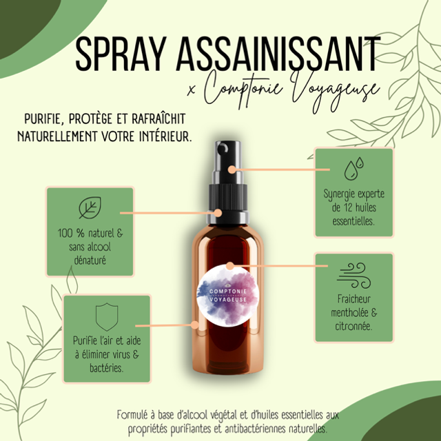 Spray assainissant 