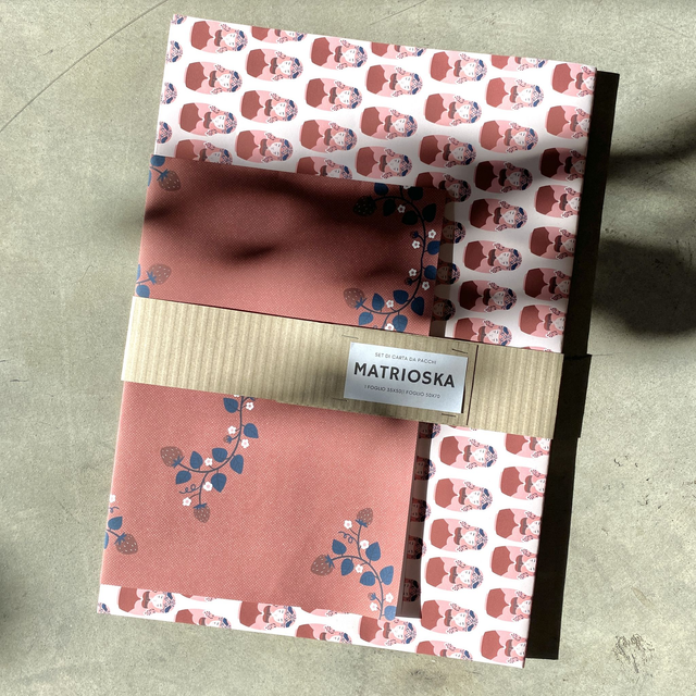 Set carta da pacchi - Matrioska
