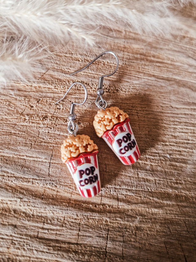 Boucles d'oreilles "Pop Corn"