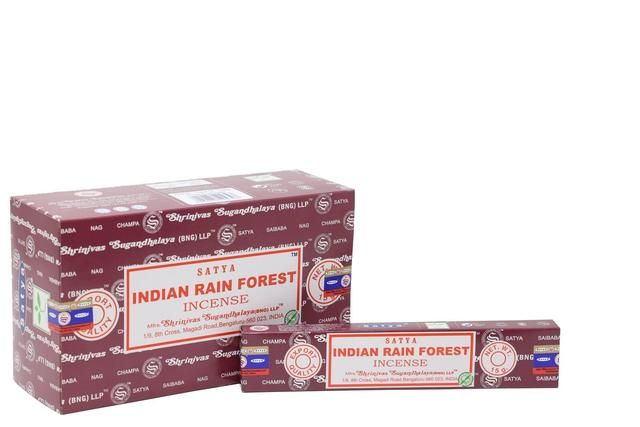 Satya Indian Rain Forest Incense Sticks 15g