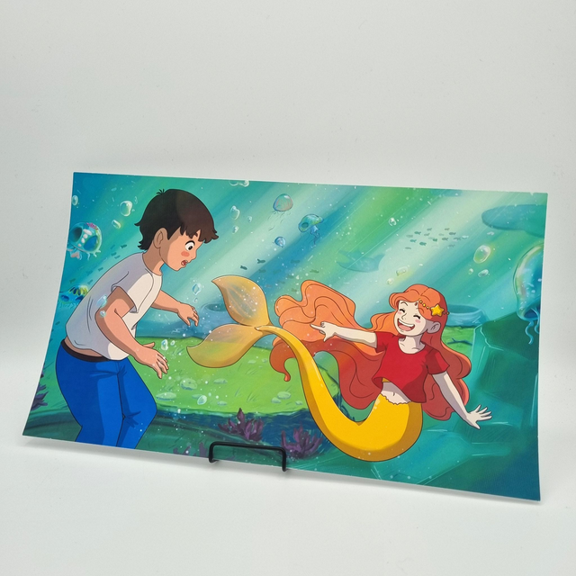 The little Mermaid - Ghibli Style PRINT