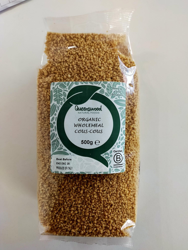 Organic Wholemeal Cous-Cous 500g 62901