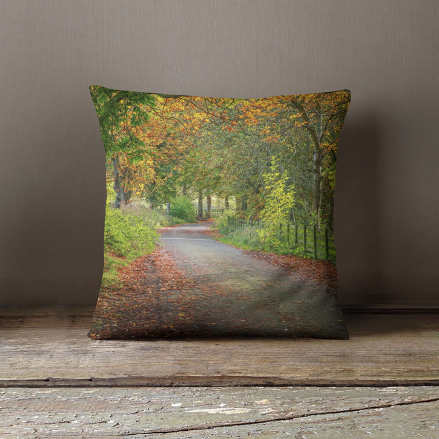 “Autumn in the Ewden Valley” Cushion 