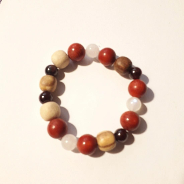Women Power Crystal Palo Santo Bracelet 