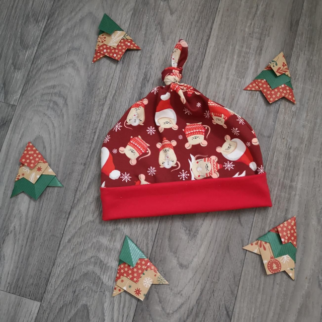 Bonnet de naissance 6 mois 